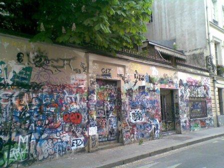 There goes the neighbourhood: Serge Gainsbourg's home at 5 rue de Verneuil in Paris